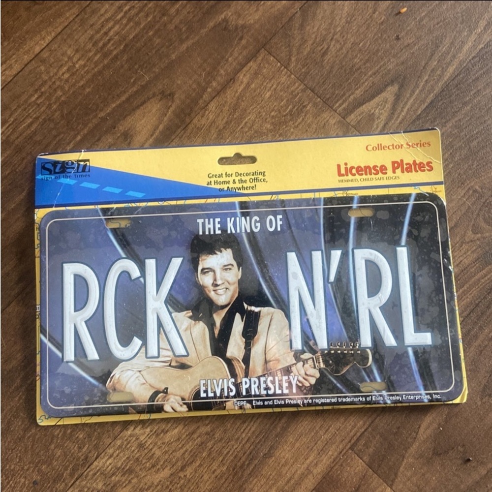 ELVIS PRESLEY License Plate
